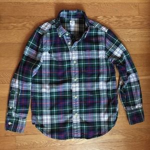 J Crew Crewcuts Plaid Shirt Size 8